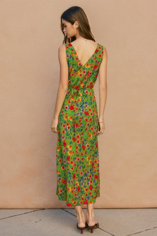 Floral Rush Midi Dress