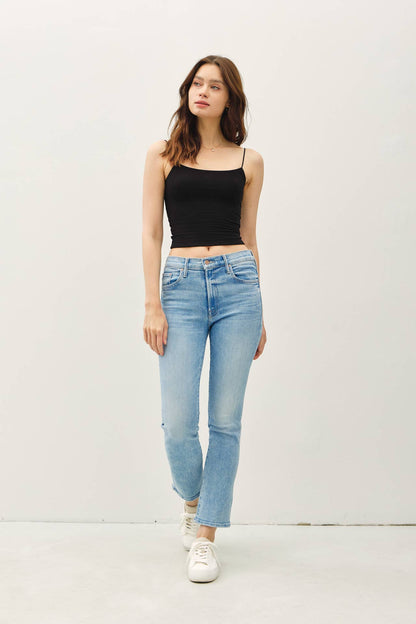 Cropped Spaghetti Tank