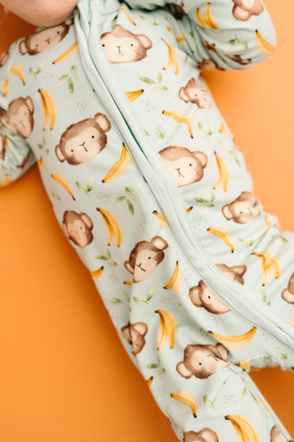 Monkey Mischief Bamboo Sleeper