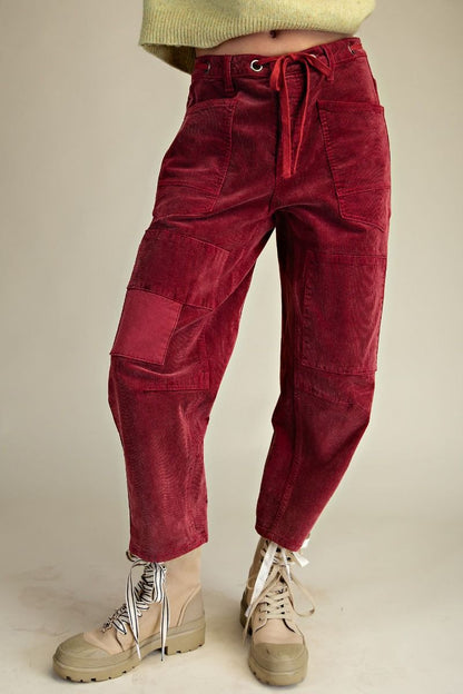 Washed Stretch Baby Corduroy Pants