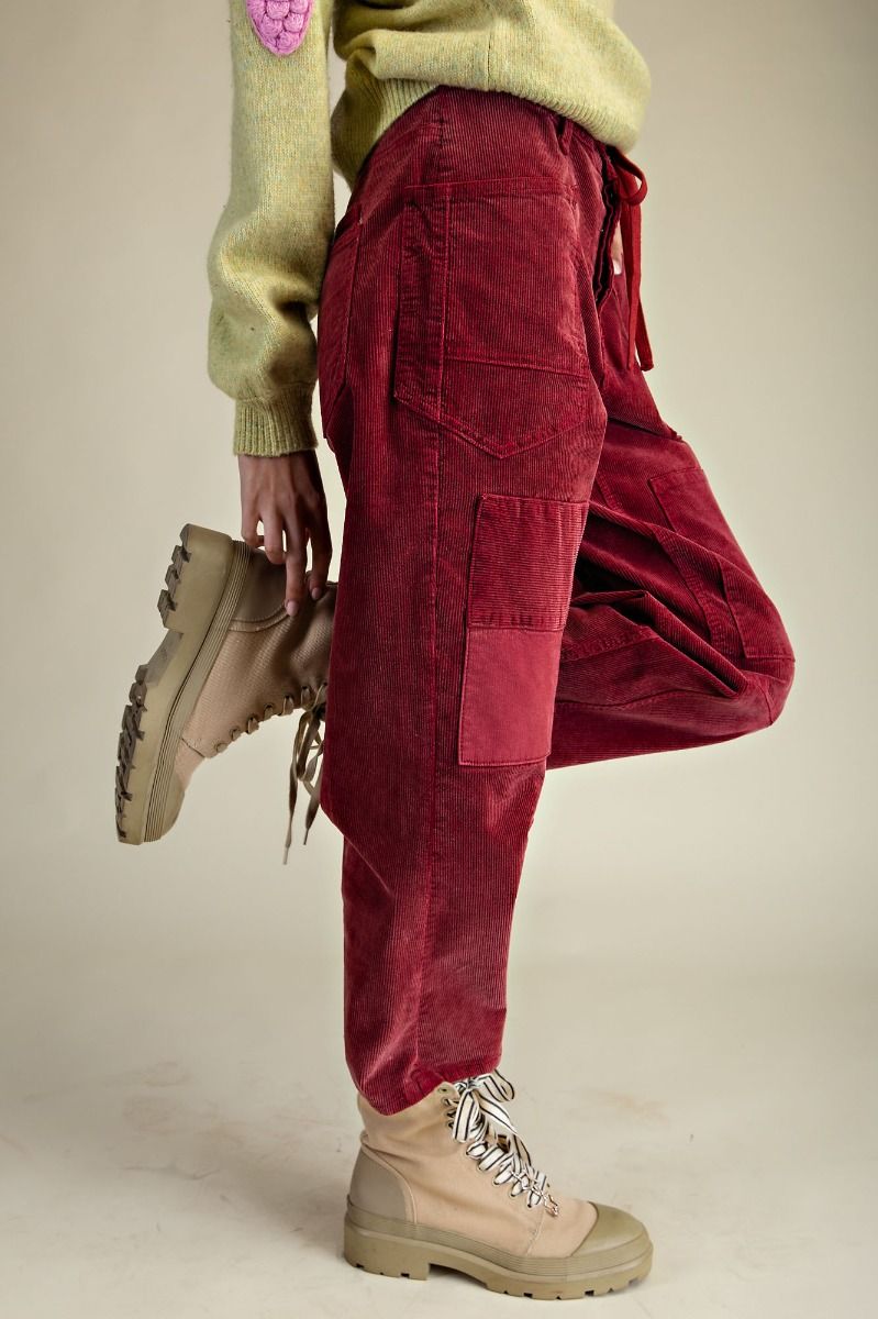 Washed Stretch Baby Corduroy Pants