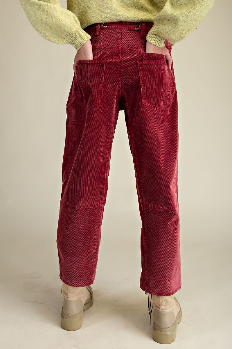 Washed Stretch Baby Corduroy Pants
