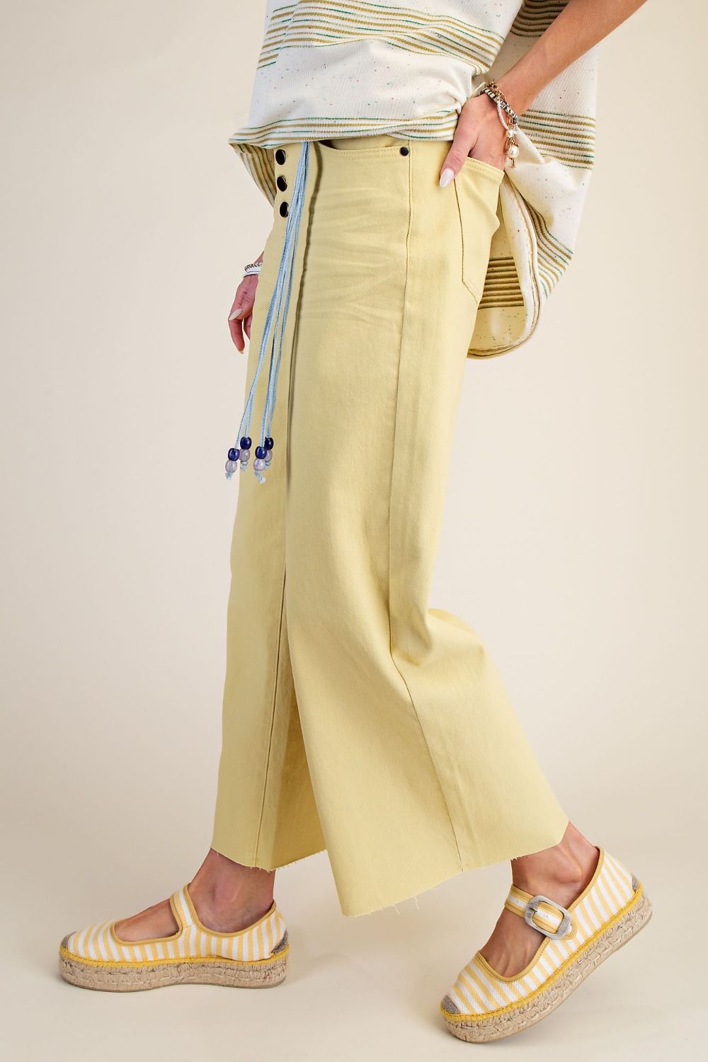 Enzyme Washed Stretch Twill Pants