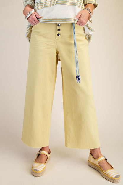 Enzyme Washed Stretch Twill Pants