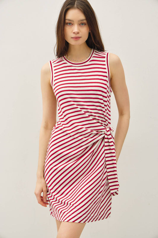 Striped Tank Mini Dress