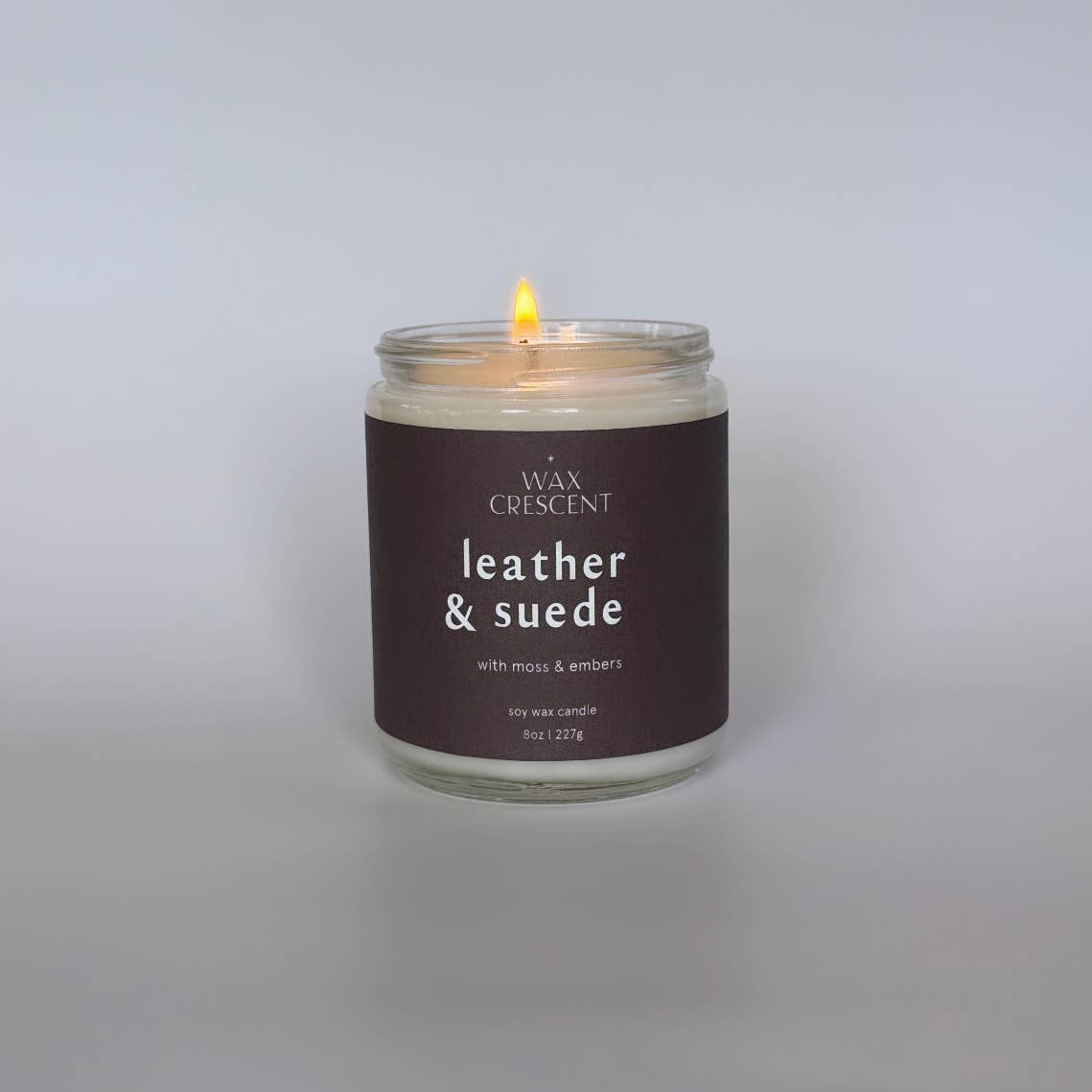 Leather & Suede Soy Wax Candle