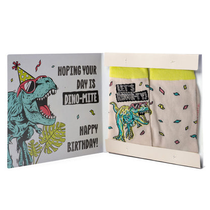 Kids Birthday Giftable Sock Cards