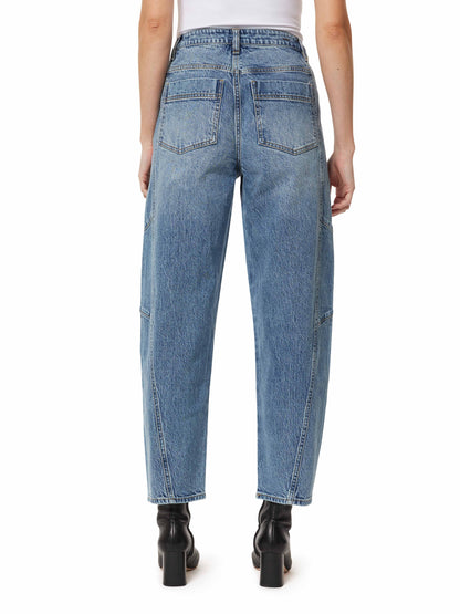 Evie Barrel Crop Jeans