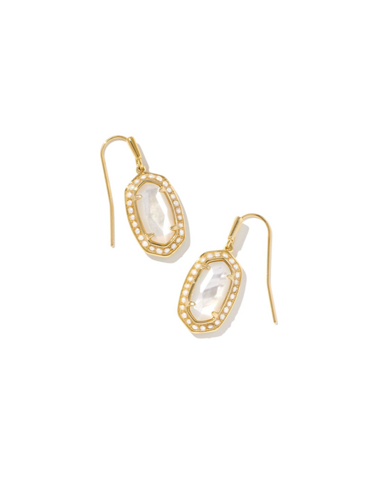 Kendra Scott Pearl Beaded Lee Earrings